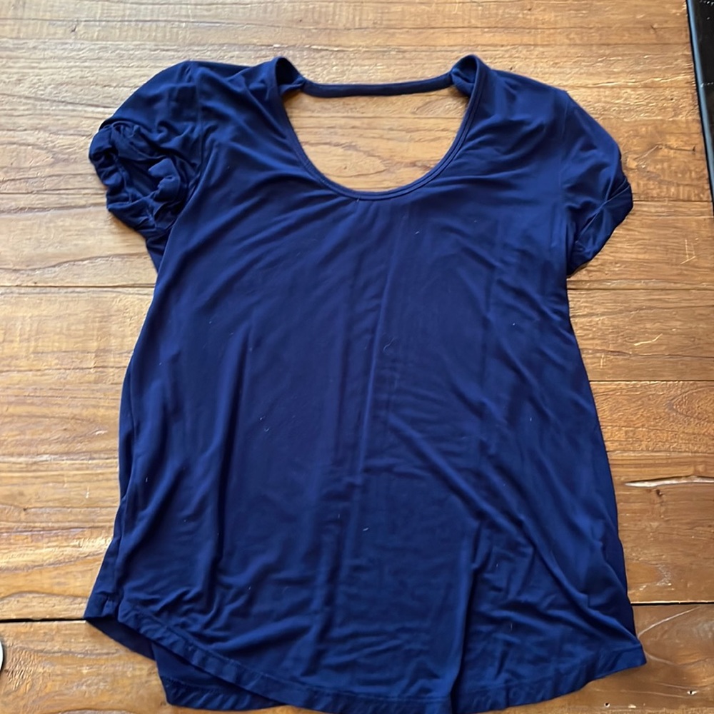 navy blue blouse